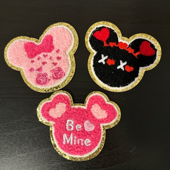 Disney Accessories - Set of 3 Disney themed patches